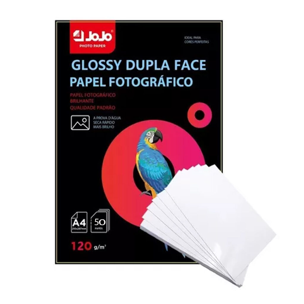 Papel Fotográfico Dupla Face 120g c/50 folhas