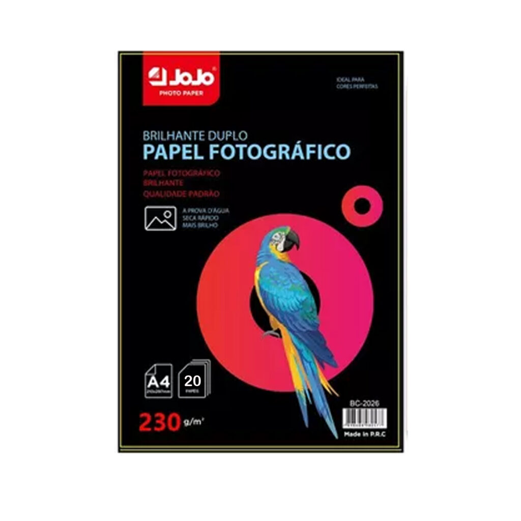 Papel Fotográfico Dupla Face 230g c/20 folhas