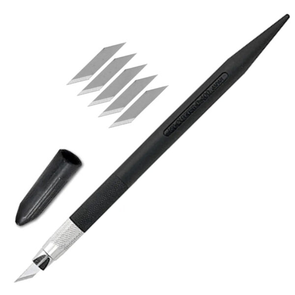 Estilete de precisão Lanmax c/5 lâminas