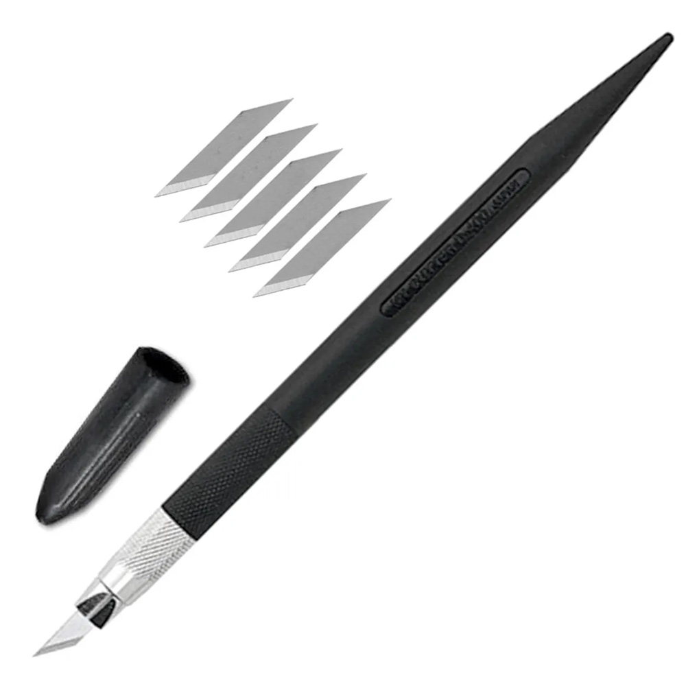 Estilete de precisão Lanmax c/5 lâminas