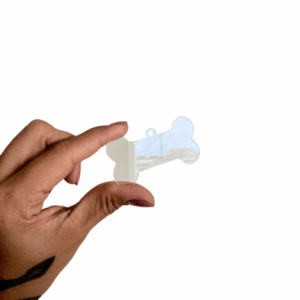 Chaveiro em Acrilico Ossinho 5 unid